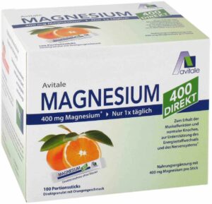 Magnesium 400 direkt Orange 100 Portionssticks
