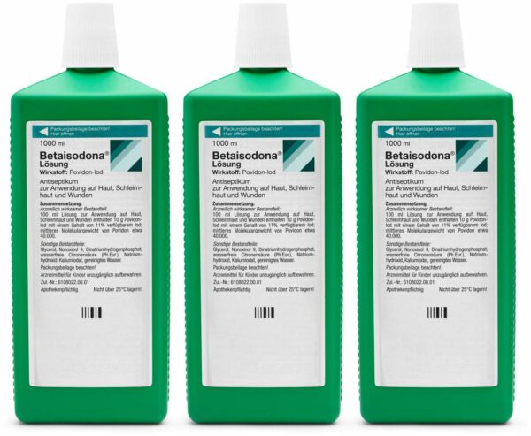 Betaisodona 3 X 1000 ml Lösung