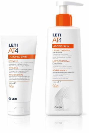 LETI AT4 Intensivcreme 100 ml + Leti AT4 Körpermilch 250 ml