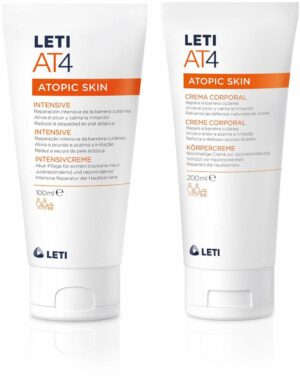 LETI AT4 Intensivcreme 100 ml + Leti AT4 Körpercreme 200 ml