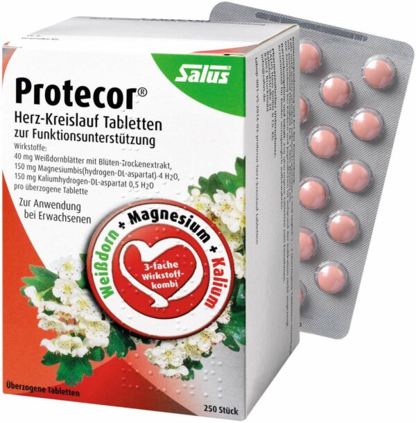 Protecor Herz Kreislauf 250 Überzogene Tabletten