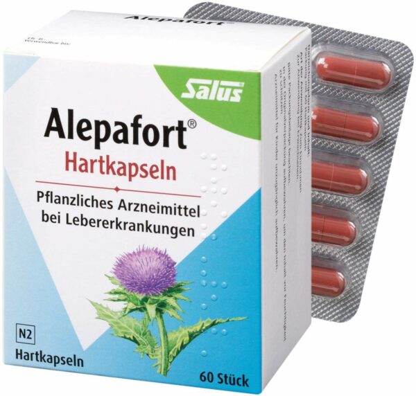 Alepafort Mariendistel 60 Hartkapseln