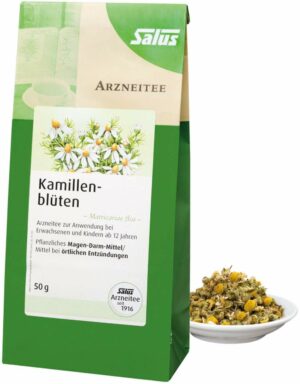 Kamillenblüten Arzneitee Bio Matricariaflos Salus  50 G