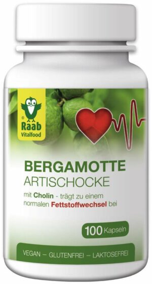 Bergamotte Artischocke Mit Cholin 100 Kapseln