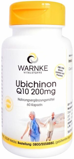 Ubichinon Q 10 200 mg 60 Kapseln