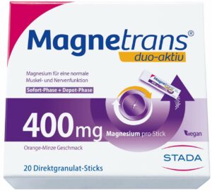 Magnetrans Duo Aktiv 400 mg 20 Sticks