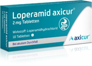 Loperamid Axicur 2 mg 10 Tabletten
