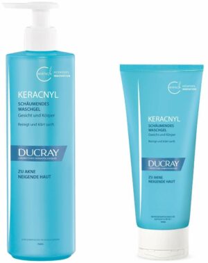 Ducray Keracnyl Waschgel 400 ml + gratis Waschgel 40 ml