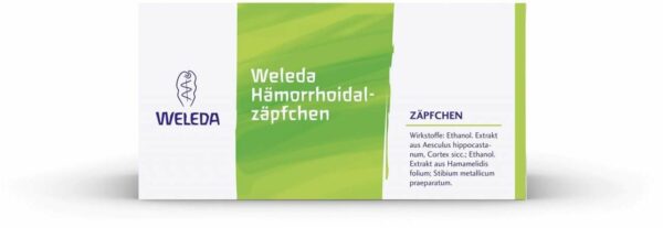 Weleda Hämorrhoidal Zäpfchen 10 Stück