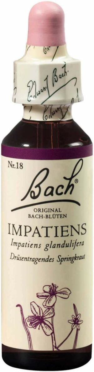 Bachblüten Impatiens 20 ml Tropfen