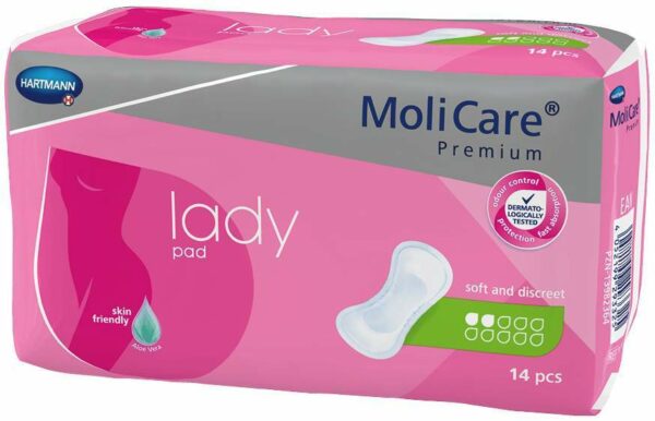 Molicare Premium Lady Pad 2 Tropfen 14 Stück