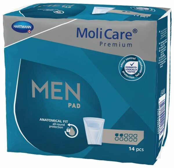 Molicare Premium Men Pad 2 Tropfen 14 Stück