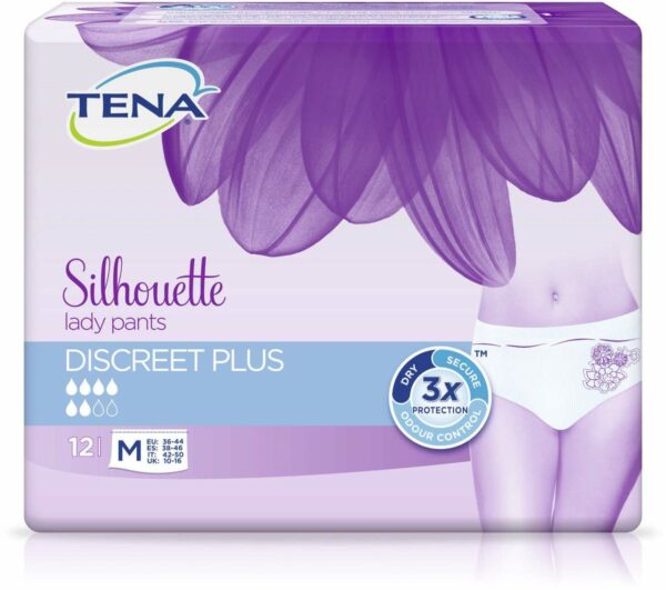 Tena Lady Pants Discreet Plus Medium 12 Stück