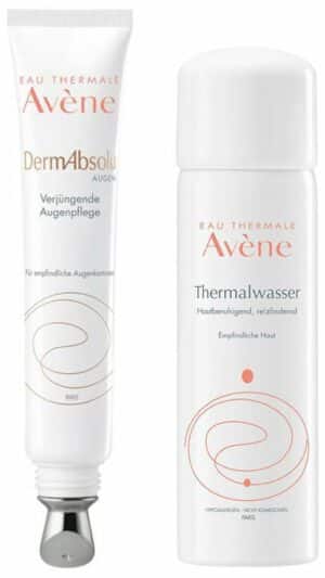 Avene DermAbsolu Verjüngende Augenpflege 15 ml + gratis Thermalwasserspray 50 ml