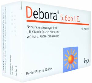 Debora 5600 I.E. 60 Kapseln