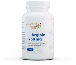 Arginin 750 mg 100 Kapseln