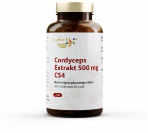 Cordyceps Extrakt 500 mg Kapseln