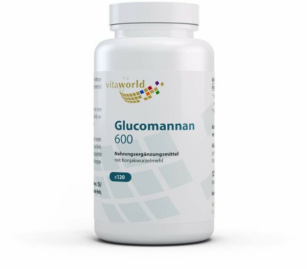 Glucomannan 600 120 Kapseln