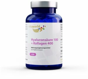 Hyaluronsäure 100 + Kollagen 400 120 Kapseln