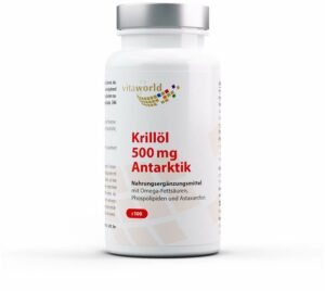 Krillöl 500 mg Antarktik 100 Kapseln