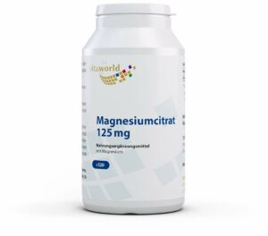 Magnesiumcitrat 125mg Kapseln