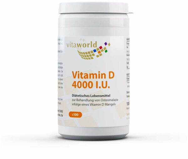 Vitamin D 3 4000 I.E. 100 Kapseln