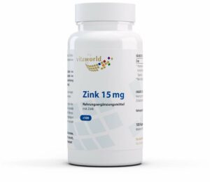 Zink 15 mg Zinkgluconat 100 Kapseln