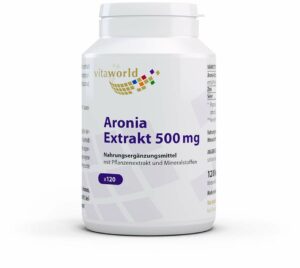 Aronia Extrakt 500 mg 120 Kapseln