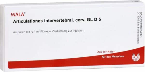 Articulationes Intervertebral. Cerv. Gl D 5 10 X 1 ml Ampullen
