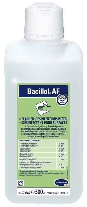Bacillol Af 500 ml Lösung