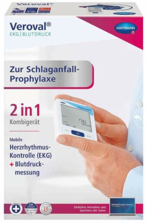 Veroval Ekg- und Blutdruckmessgerät 2 in 1 Kombigerät