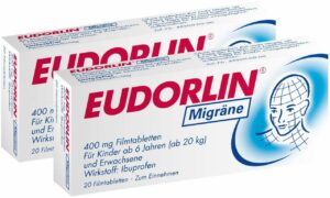 Eudorlin Migräne 2 x 20 Filmtabletten