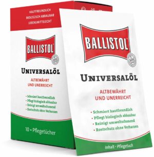 Ballistol Öl 10 Tücher