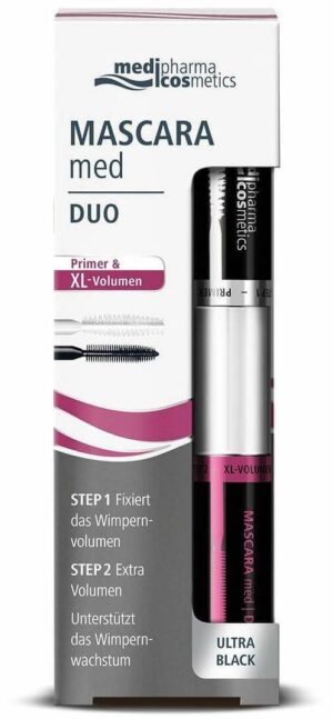 Mascara med Duo Primer & XL Volumen 5 ml + 5 ml