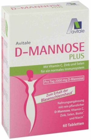 D-Mannose Plus 2000 mg 60 Tabletten