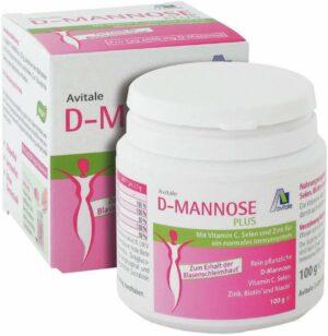 D-Mannose Plus 2000 mg 100 G Pulver