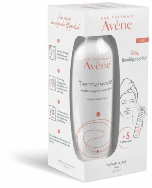 Avene Thermalwasserspray 150 ml + 5 Tuchmasken Set