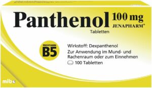 Panthenol 100 mg Jenapharm 100 Tabletten