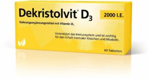 Dekristolvit D3 2.000 I.E. 60 Tabletten