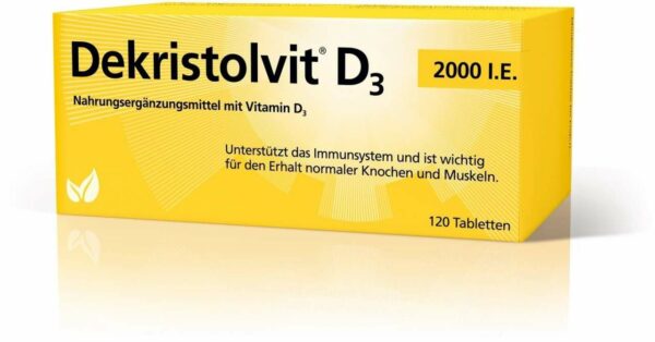 Dekristolvit D3 2.000 I.E. 120 Tabletten