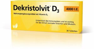 Dekristolvit D3 4.000 I.E. 30 Tabletten