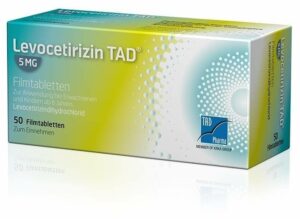 Levocetirizin Tad 5 mg 50 Filmtabletten