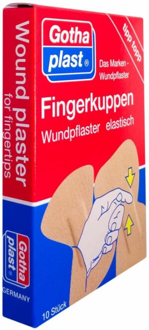 Gothaplast Fingerkuppenwundpflaster Elastisch 2 Größen 10 Stück