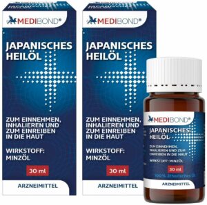 Japanisches Heilpflanzenöl Medibond 2 x 30 ml