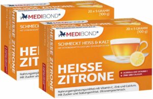 Heiße Zitrone Medibond 2 x 20 Beutel