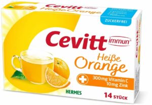 Cevitt Immun Heiße Orange Zuckerfrei 14 Beutel