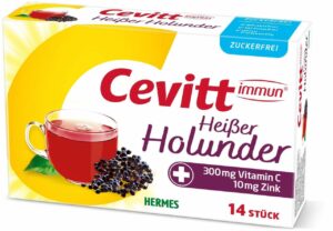 Cevitt Immun Heißer Holunder Zuckerfrei 14 Beutel