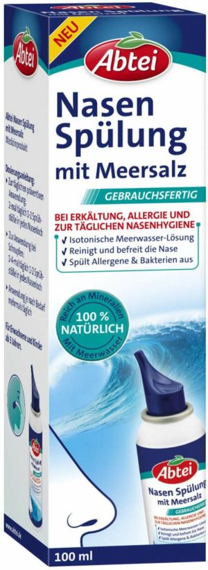 Abtei Meersalz Nasenspülung 100 ml Spray