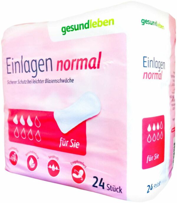 Gesund Leben Einlagen Normal 24 Stück