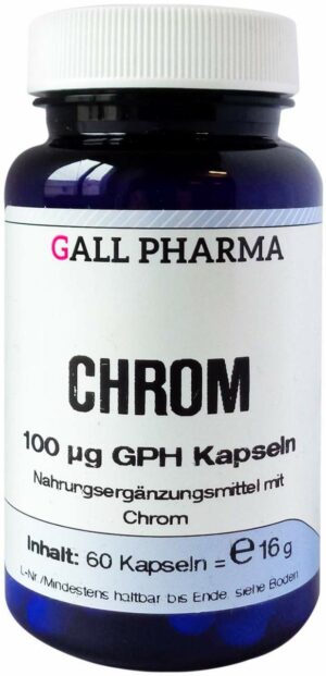 Chrom 100 µg Gph 60 Kapseln